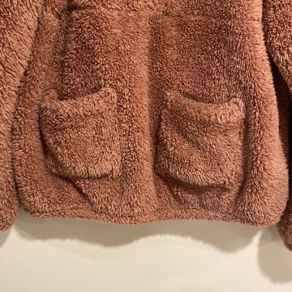 Crewcuts quarter zip teddy bear pullover - Picture 3 of 6